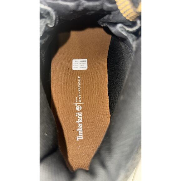 Timberland Mt Maddsen Mid Waterproof Hiking Boots Mens 12 Brown Leather Logo - Picture 11 of 12